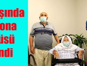 87 yaşında Korona virüsü yendi