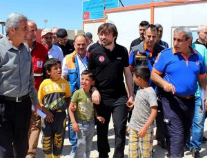 AFAD Başkanı Mehmet Güllüoğlu, Suriye’de ziyarette bulundu