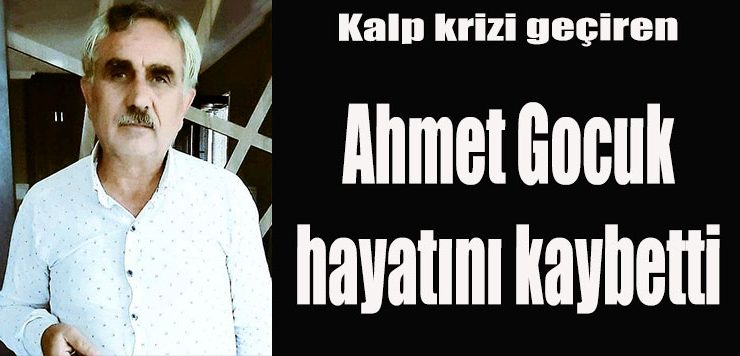 Ahmet Gocuk hayatını kaybetti