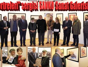 “Atatürk Portreleri” sergisi SANKO Sanat Galerisi’nde açıldı