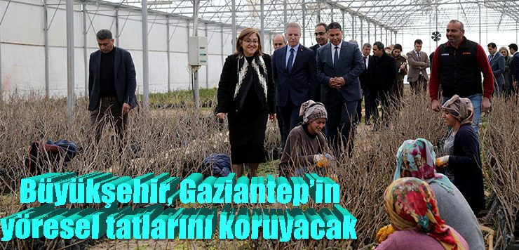 Büyükşehir, Gaziantep’in yöresel tatlarını koruyacak