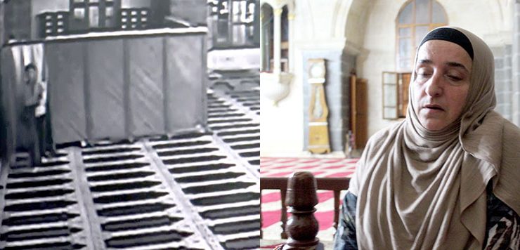 Camide namaz kılan turistin çantasını çaldı