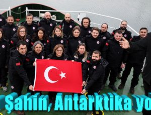 Fatma Şahin, Antarktika yolcusu!