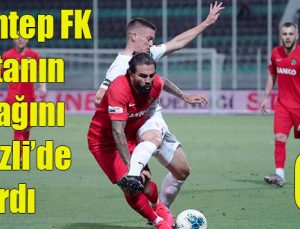 Gaziantep FK şeytanın bacağını Denizli’de kırdı