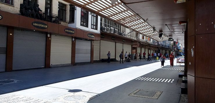 Gaziantep’te bayramın 3. gününde sokaklar boş kaldı