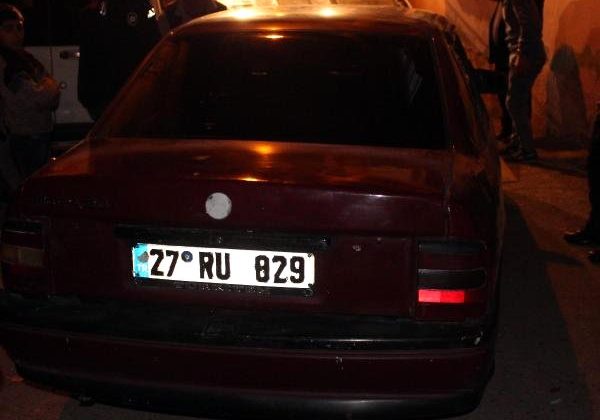 Gaziantep’te polis noktasında dur ihtarında kovalamaca yaşandı