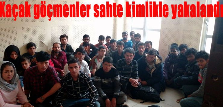 Gaziantep’te30 kaçak göçmen yakalandı