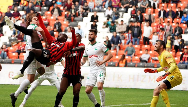 Gazişehir, play off yolunda yara aldı: 2-2