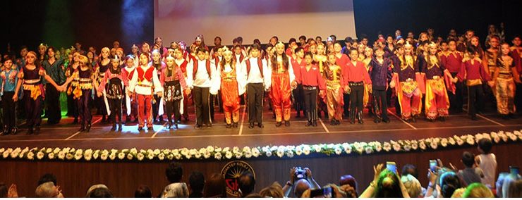 GKV’liler Anadolu’yu dansın renkleriyle sahneye taşıdı