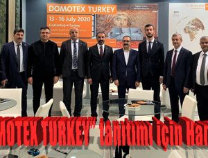 GTO, “Domotex Turkey” Tanıtımı İçin Hannover’de