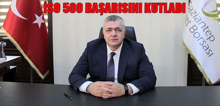 İSO 500 BAŞARISINI KUTLADI