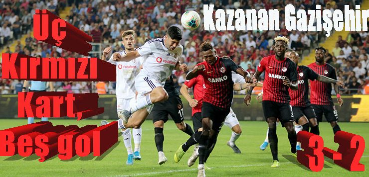Kazanan Gazişehir: 3 – 2