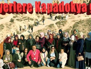 Kursiyerlere Kapadokya gezisi