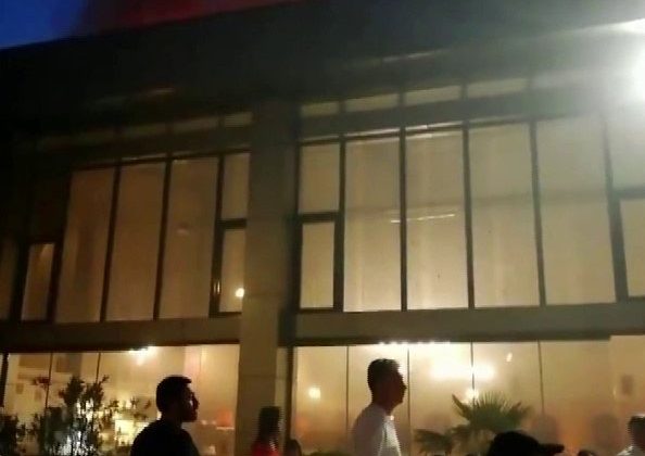 Otel’de iftar vakti çıkan yangın korkuttu