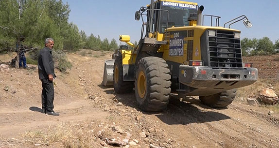 Şahinbey kırsalında 162 kilometre arazi yolu açıldı
