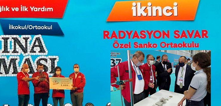 SANKO Okulları Türkiye ikincisi