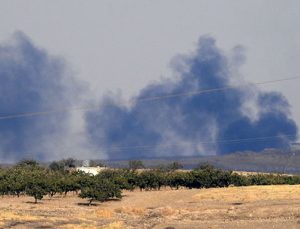 Süleyman Şah Türbesi çevresindeki YPG/PKK hedefleri yoğun ateş altında