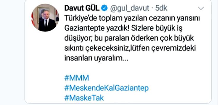 Türkiye’de yazılan cezanın yarısı Gaziantep’te