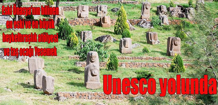 YESEMEK UNESCO YOLUNDA