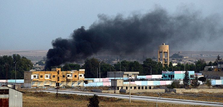 YPGli teröristler Türkiye’nin nöbet noktasına ateş açtı