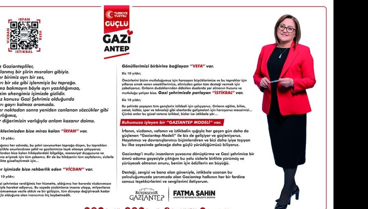 Fatma Şahin, 31 mart seçim ilanı
