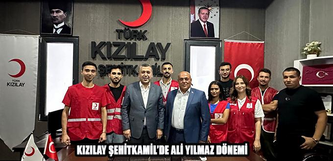 KIZILAY ŞEHİTKAMİL’DE ALİ YILMAZ DÖNEMİ